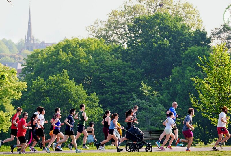 parkrun results page